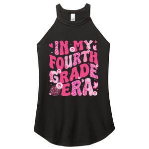 In My Fourth Grade Era Teachers Women Back To School Girl Women's Perfect Tri Rocker Tank