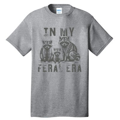 In My Feral Era Racoons Meme Tall T-Shirt