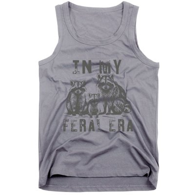 In My Feral Era Racoons Meme Tank Top