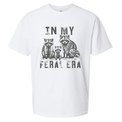 In My Feral Era Racoons Meme Sueded Cloud Jersey T-Shirt