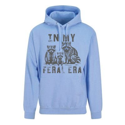 In My Feral Era Racoons Meme Unisex Surf Hoodie