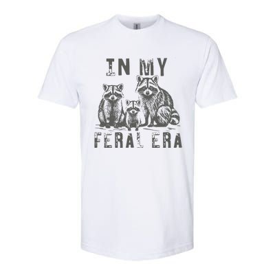 In My Feral Era Racoons Meme Softstyle CVC T-Shirt