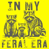 In My Feral Era Racoons Meme Womens T-Shirt