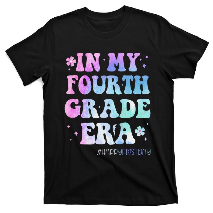 In My Fourth Grade Era Back To School 4th Grade Teacher Gift T-Shirt