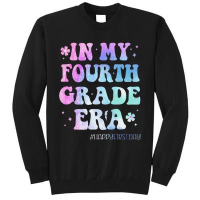 In My Fourth Grade Era Back To School 4th Grade Teacher Gift Tall Sweatshirt