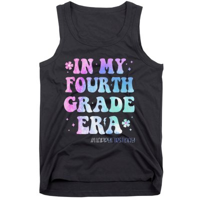 In My Fourth Grade Era Back To School 4th Grade Teacher Gift Tank Top