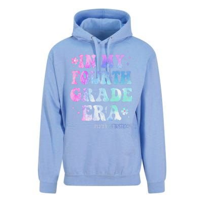 In My Fourth Grade Era Back To School 4th Grade Teacher Gift Unisex Surf Hoodie