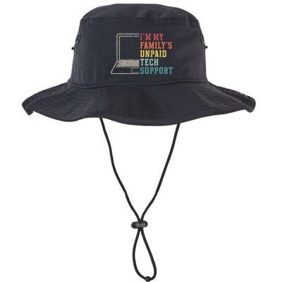 IM My FamilyS Unpaid Tech Support Funny Technical Support Legacy Cool Fit Booney Bucket Hat