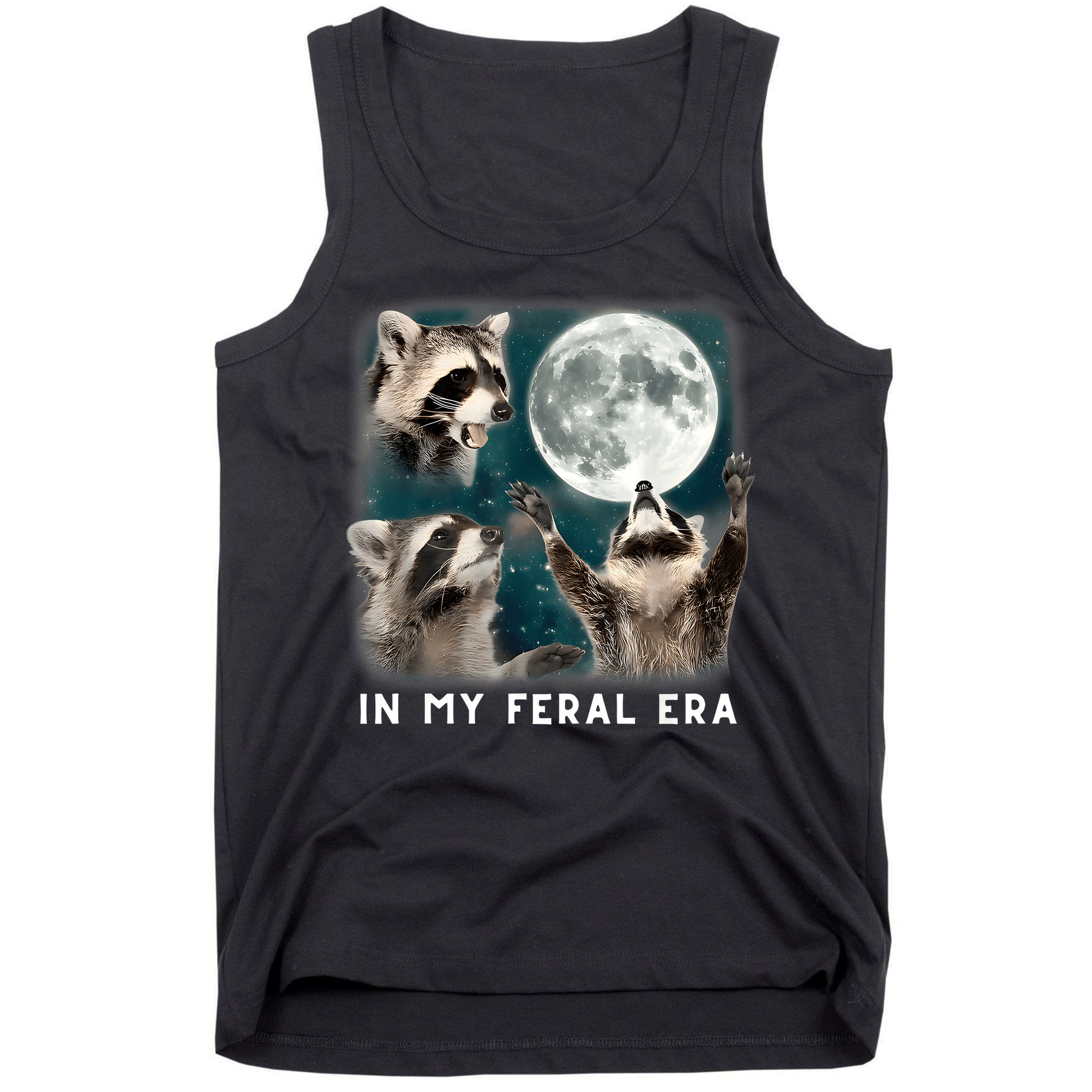 In My Feral Era Raccoon Tank Top