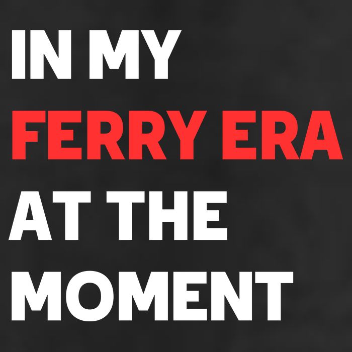 In My Ferry Era At The Moment 25L Jumbo Tote