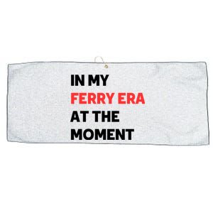 In My Ferry Era At The Moment Large Microfiber Waffle Golf Towel