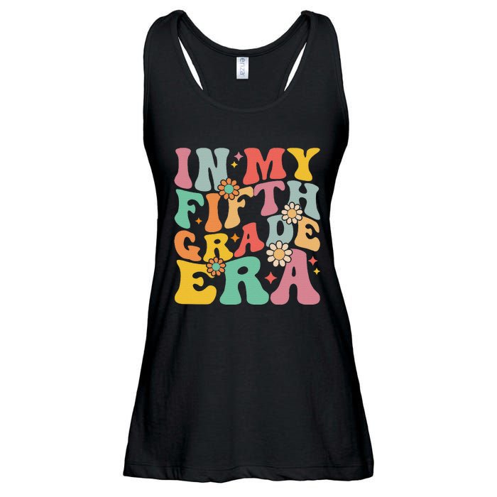 In My Fifth Grade Era First Day Of School Ladies Essential Flowy Tank