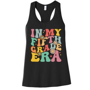 In My Fifth Grade Era First Day Of School Women's Racerback Tank