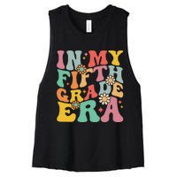 In My Fifth Grade Era First Day Of School Women's Racerback Cropped Tank