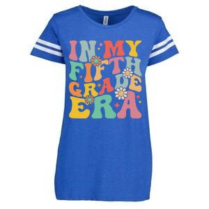 In My Fifth Grade Era First Day Of School Enza Ladies Jersey Football T-Shirt