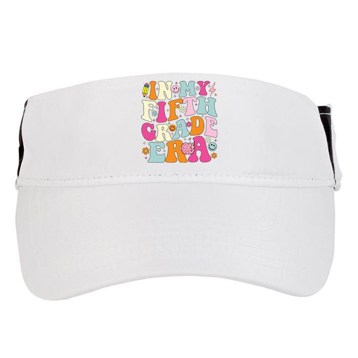 In My Fifth Grade Era 5th Grade Era Teacher Back To School Adult Drive Performance Visor