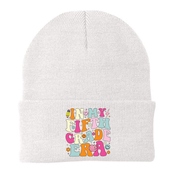 In My Fifth Grade Era 5th Grade Era Teacher Back To School Knit Cap Winter Beanie