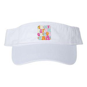 In My Fifth Grade Era 5th Grade Era Teacher Back To School Valucap Bio-Washed Visor