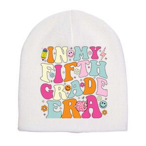 In My Fifth Grade Era 5th Grade Era Teacher Back To School Short Acrylic Beanie