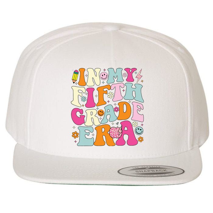 In My Fifth Grade Era 5th Grade Era Teacher Back To School Wool Snapback Cap