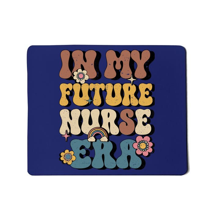 In My Future Nurse Era Groovy Nursing School Student Nurse Mousepad