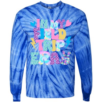 In My Field Trip Era Funny Field Day Gift For Teacher Gift Tie-Dye Long Sleeve Shirt