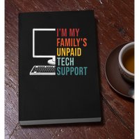 I'm My Family's Unpaid Tech Support Funny Technical Support Permanent Decal Sticker