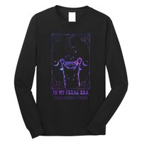 In My Feral Era Racoons Howling At The Moon Racoons Tarot Long Sleeve Shirt