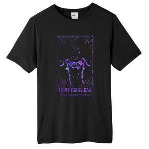 In My Feral Era Racoons Howling At The Moon Racoons Tarot Tall Fusion ChromaSoft Performance T-Shirt