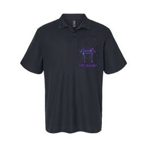 In My Feral Era Racoons Howling At The Moon Racoons Tarot Softstyle Adult Sport Polo