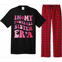 In My Football Sister Era Funny Football Pajama Set