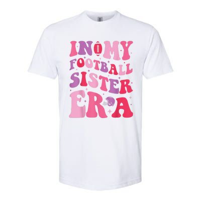 In My Football Sister Era Funny Football Softstyle® CVC T-Shirt