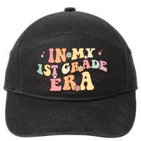 In My First Grade Era Retro Back To School Teacher Student 7-Panel Snapback Hat