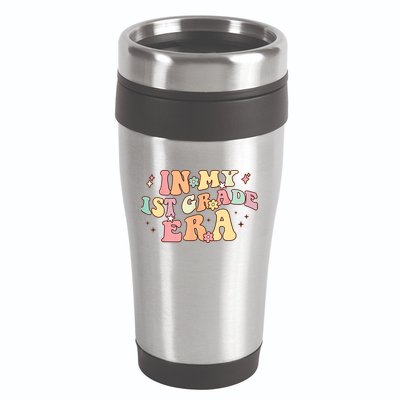 In My First Grade Era Retro Back To School Teacher Student 16oz Travel Tumbler