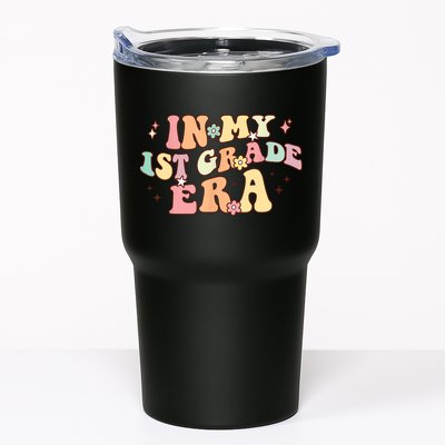 In My First Grade Era Retro Back To School Teacher Student Tumbler