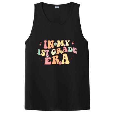 In My First Grade Era Retro Back To School Teacher Student PosiCharge Competitor Tank