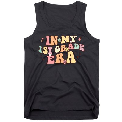 In My First Grade Era Retro Back To School Teacher Student Tank Top