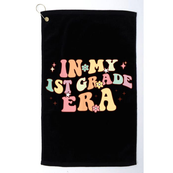 In My First Grade Era Retro Back To School Teacher Student Golf Towel