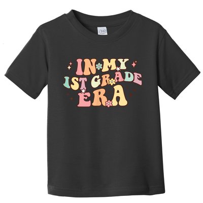 In My First Grade Era Retro Back To School Teacher Student Toddler T-Shirt