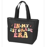 In My First Grade Era Retro Back To School Teacher Student Zip Tote Bag