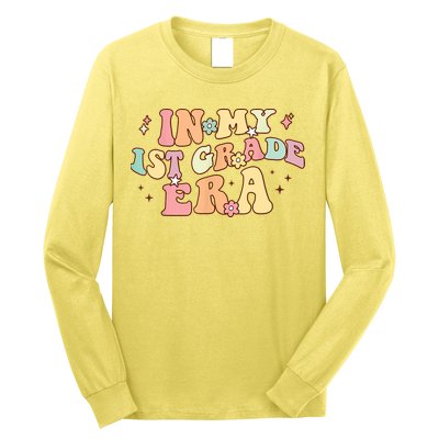In My First Grade Era Retro Back To School Teacher Student Long Sleeve Shirt