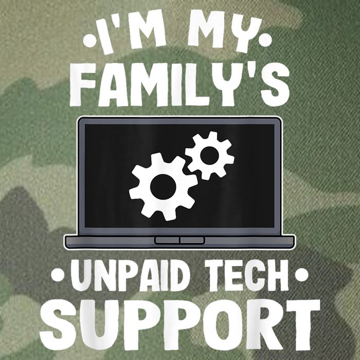 IM My FamilyS Unpaid Tech Support Funny Computer Engineer Legacy Tie Dye Trucker Hat