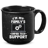 IM My FamilyS Unpaid Tech Support Funny Computer Engineer 15oz Campfire Ceramic Mug