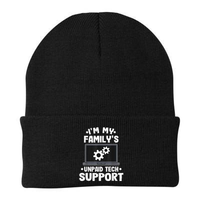 IM My FamilyS Unpaid Tech Support Funny Computer Engineer Beanie