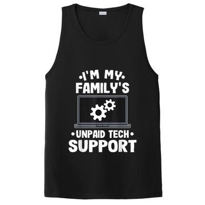 IM My FamilyS Unpaid Tech Support Funny Computer Engineer PosiCharge Competitor Tank