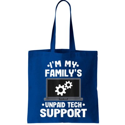 IM My FamilyS Unpaid Tech Support Funny Computer Engineer Bag