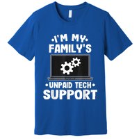 IM My FamilyS Unpaid Tech Support Funny Computer Engineer Premium T-Shirt