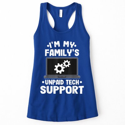 IM My FamilyS Unpaid Tech Support Funny Computer Engineer Womens Tank Top