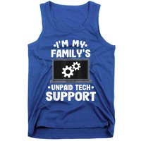 IM My FamilyS Unpaid Tech Support Funny Computer Engineer Tank Top