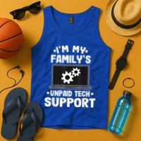 IM My FamilyS Unpaid Tech Support Funny Computer Engineer Tank Top